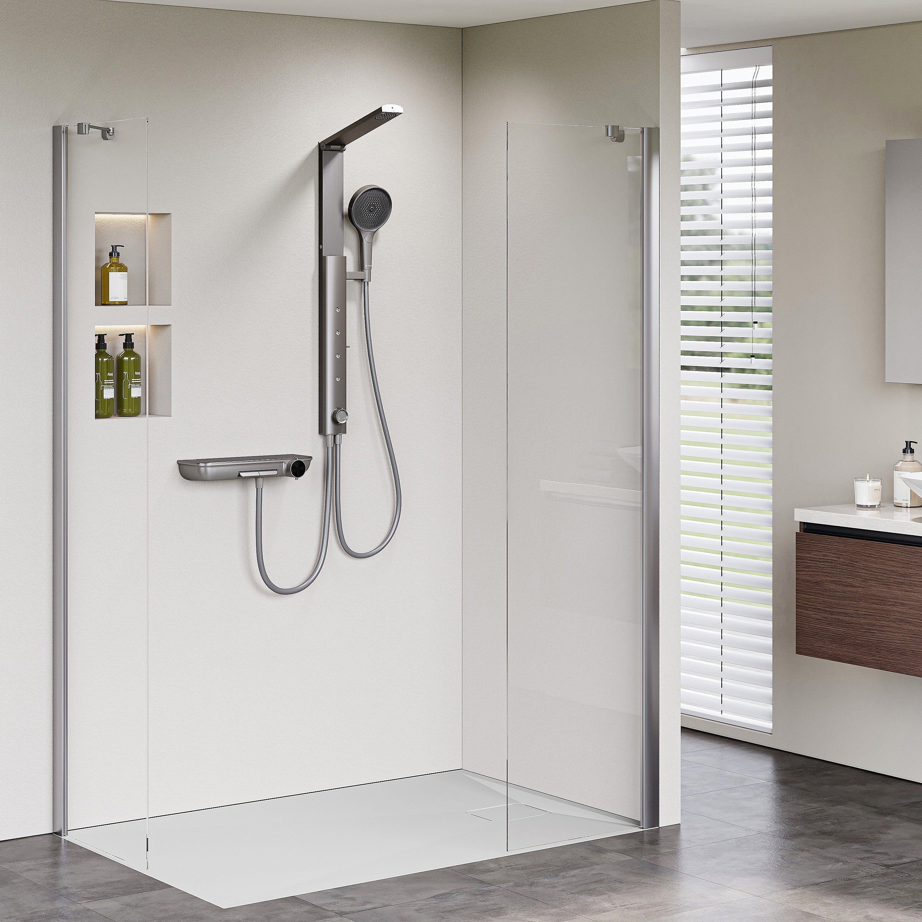 🛁 HOROW RainFlexi S2 Duschset – Premium Regendusche für modernes Badezimmer