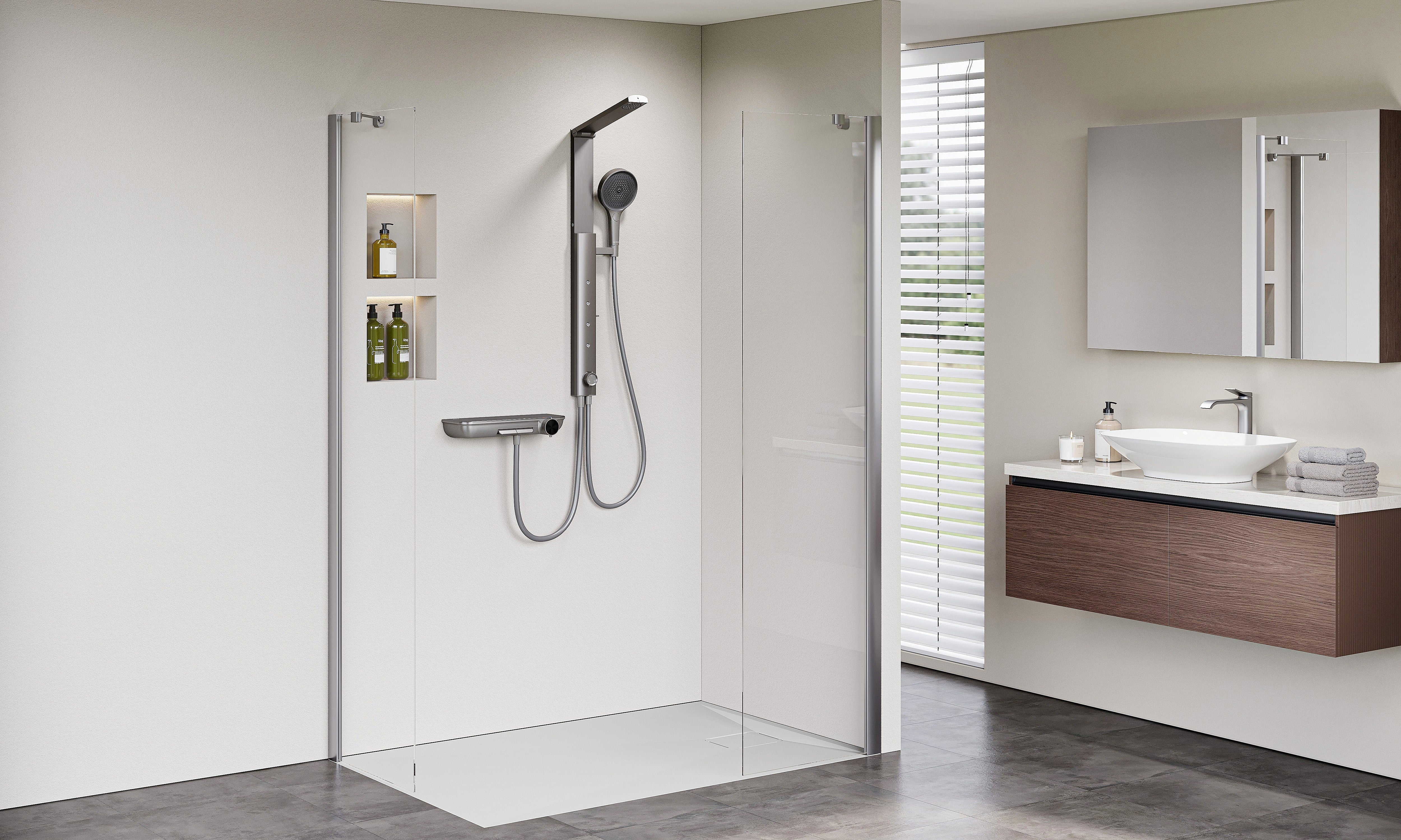 🛁 HOROW RainFlexi S2 Duschset – Premium Regendusche für modernes Badezimmer